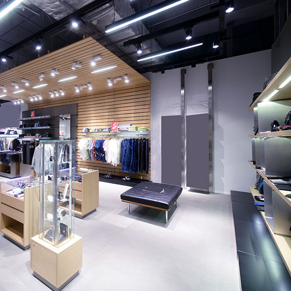 Bright retail store