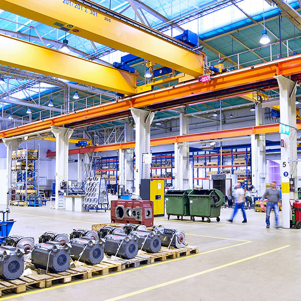 Industrial manufacturing facility