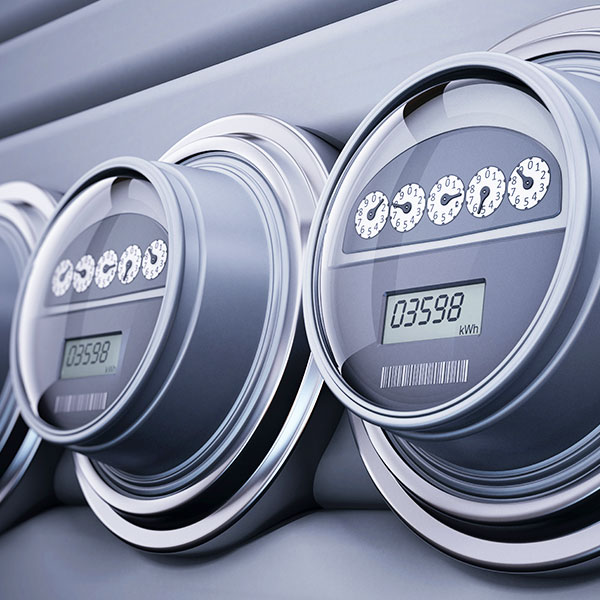 Digital utility meter