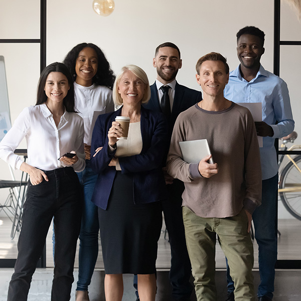 Diverse business owners.
