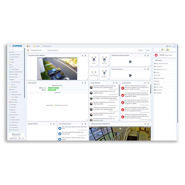 AC Nio Software Screen Populated