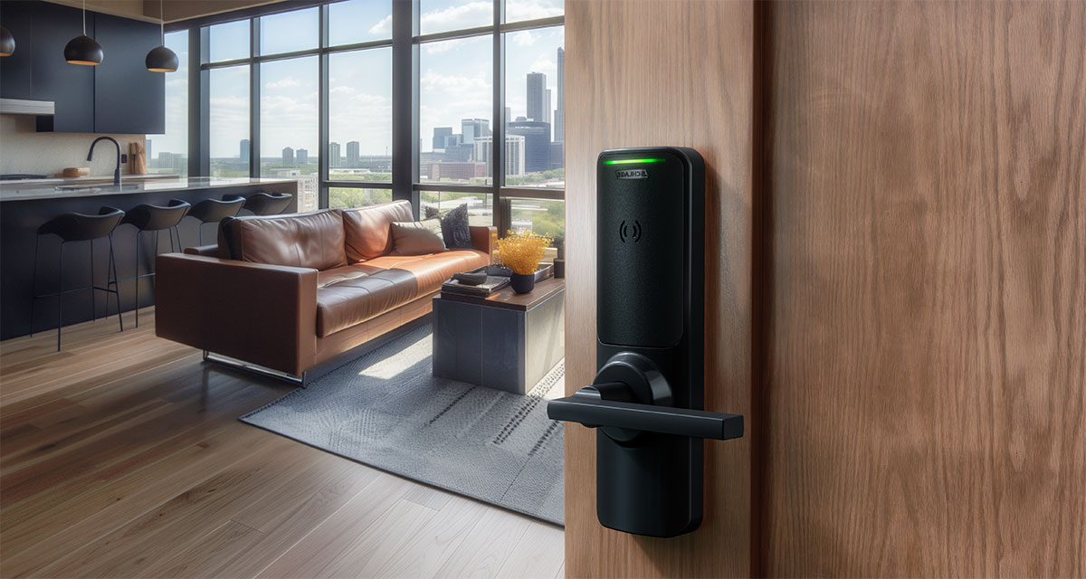 XE360 Neptune Lever Smart Lock Allegion Schlage