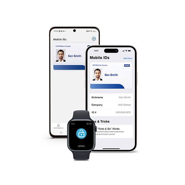 HID pacs mobile access