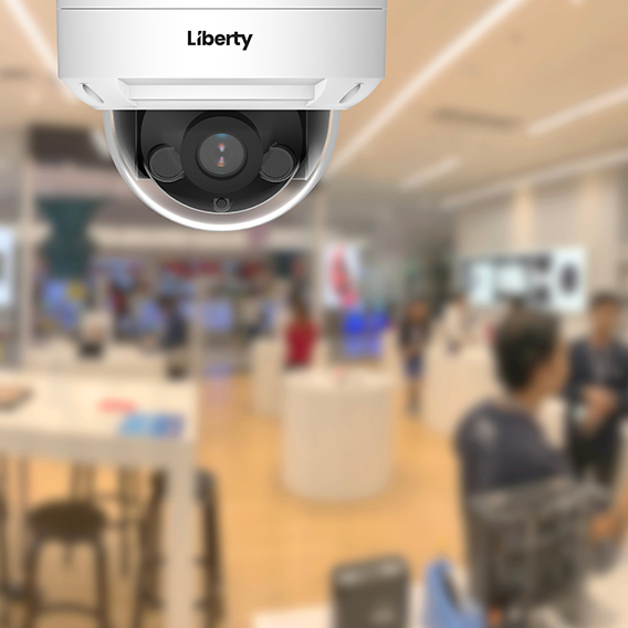 Security Camera in retail store