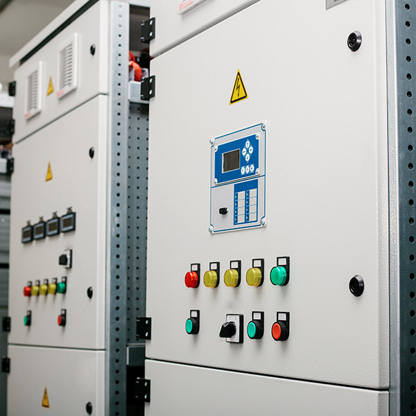Electrical enclosure cabinet.