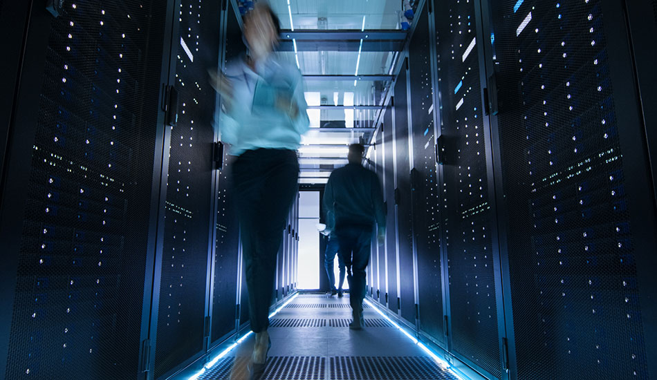 Data Center People Blur