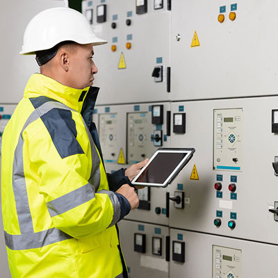 Site Audits Electrical iPad Switch