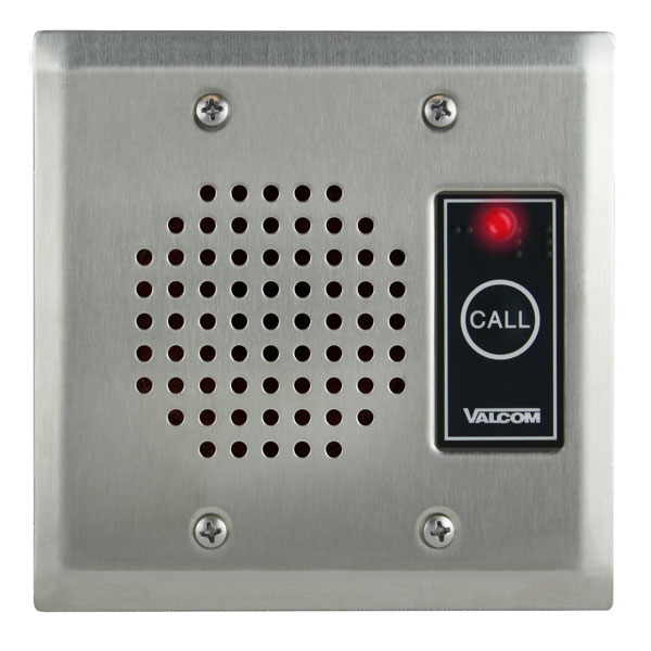 Valcom - Intercom VIP-172AL-ST Doorplate Intercom Speaker