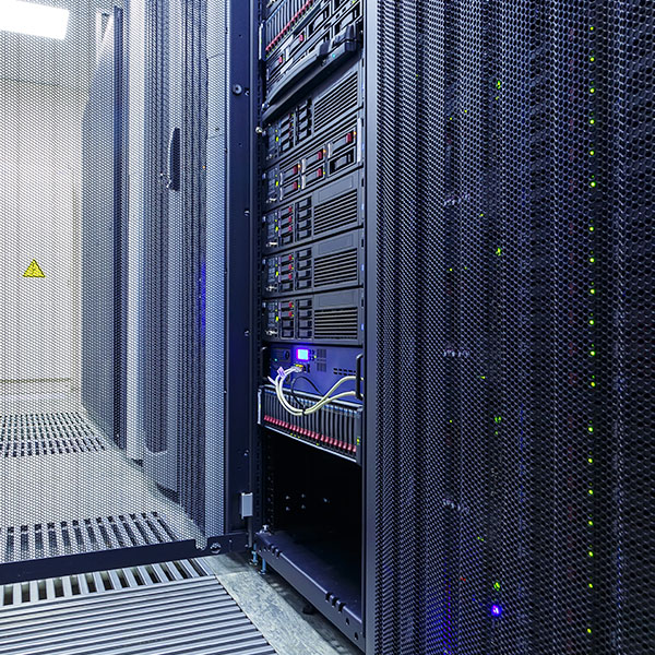 Open data center cabinet