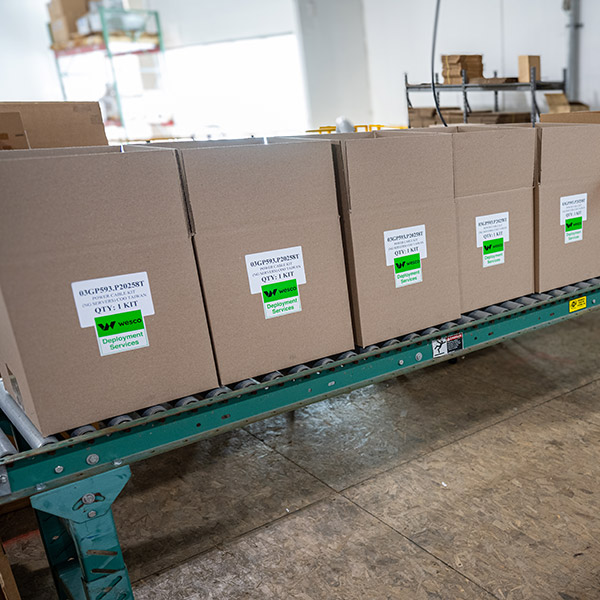 Wesco Construction Services Kitting and Labeling