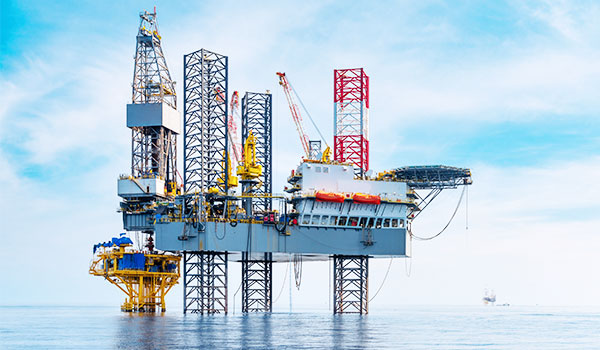 Offshore oil rig