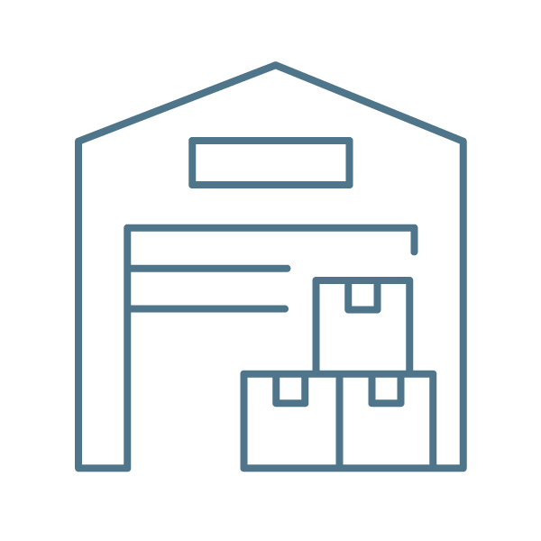 Product warehousing icon
