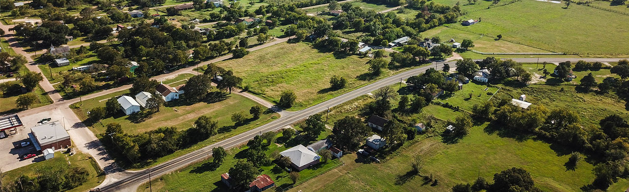 Aerial of Rural Texas