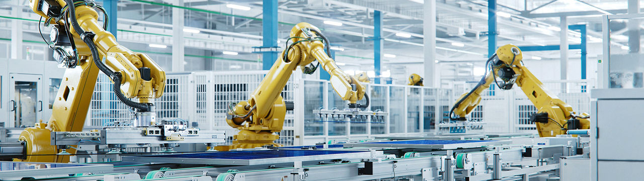 Automation factory machinery.