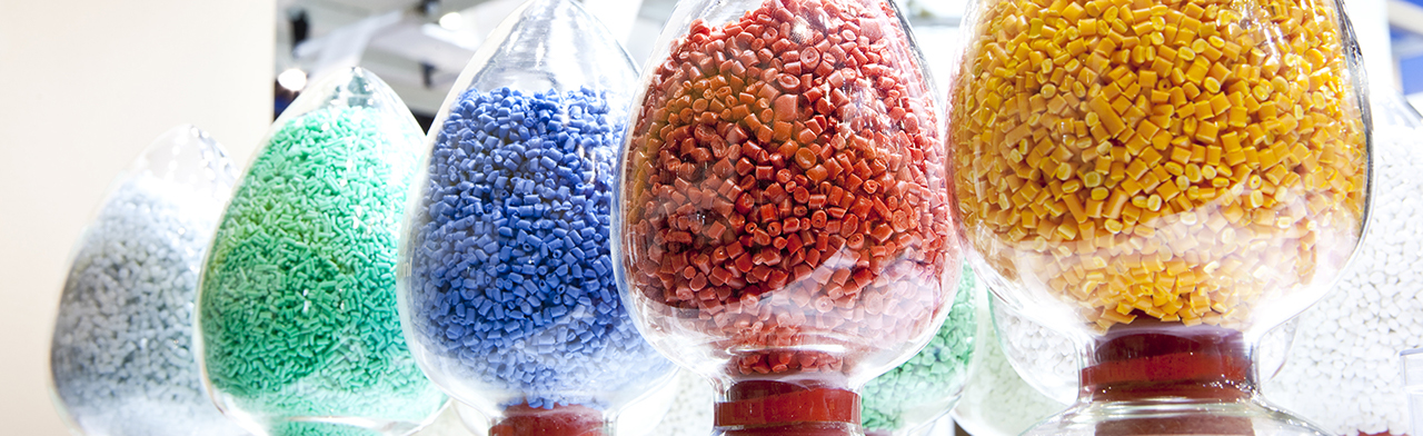 Plastic resins in containers