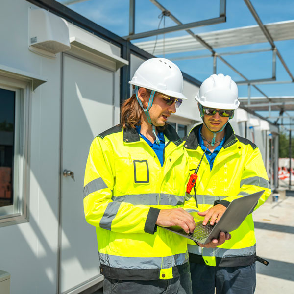 Modular Construction Site Computer Safety