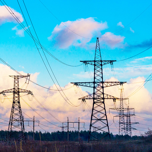 High Voltage Electric Transmission Tower