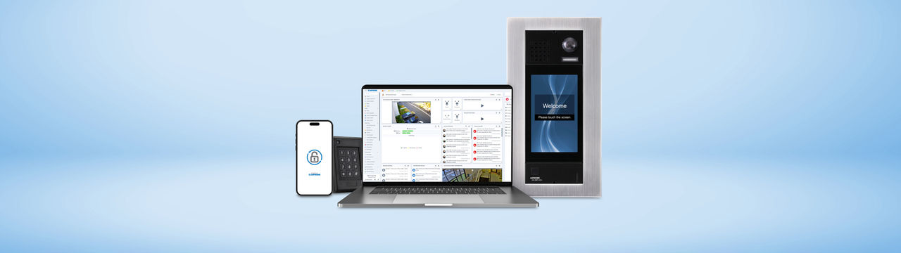 Aiphone product collage banner