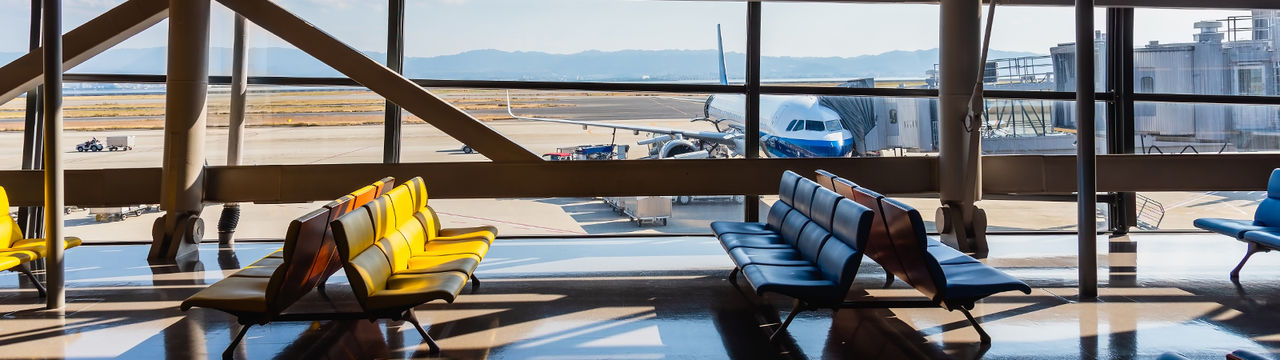 Interior of an airport