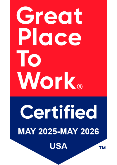Great Place to Work Certified 2025-2026 Logo
