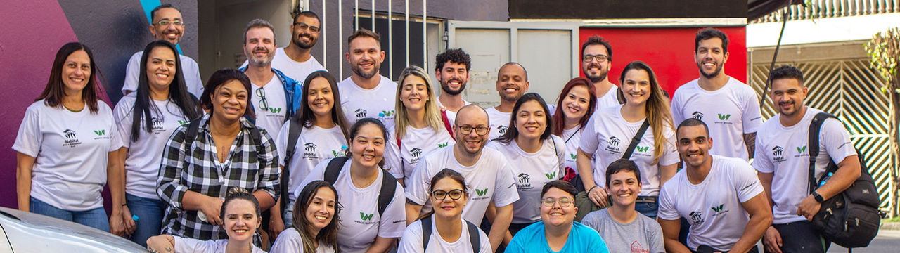 Habitat for Humanity Wesco Cares Brazil volunteers