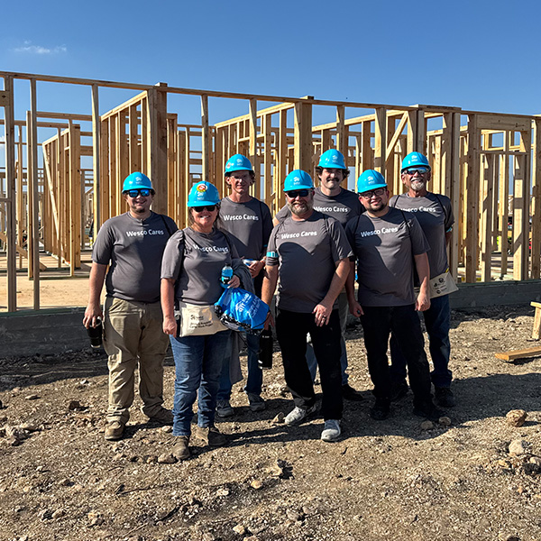 Wesco Team Members Join 2025 Carter Work Project in Austin, Texas