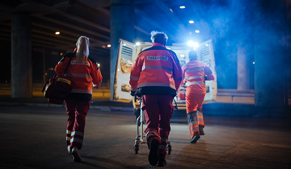 EMS first responders.