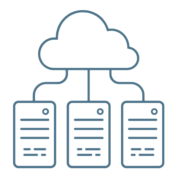 Hybrid Cloud Solutions Icon