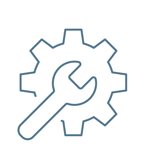 Maintenance Gear Wrench Service icon