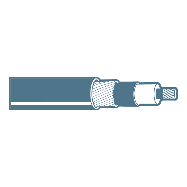 Medium voltage cable icon