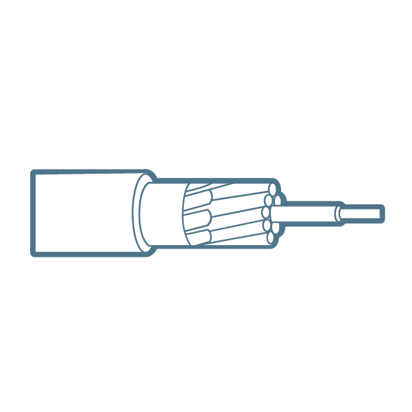Power and control cable icon