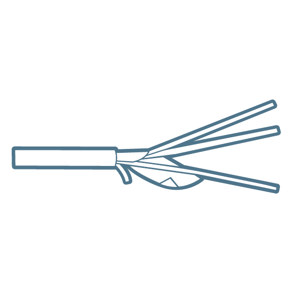 Thermocouple cable icon