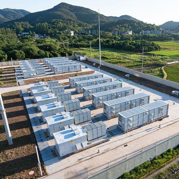 Overlooking the energy storage power station